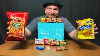 ASMR-Trying Snacks From Peru  (Try Treats Unboxing)