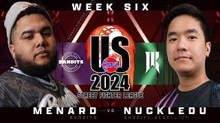 MenaRD (Zangief) vs. NuckleDu (Cammy) - Bo3 - Street Fighter League Pro-US Week 6