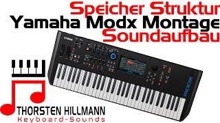 Einsteiger Tutorial Speicher Sound Struktur Yamaha Modx Montage