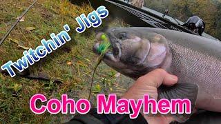 Cowlitz River Coho Twitching Jigs