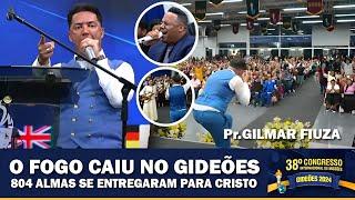 Pr Gilmar Fiuza  Gideões 2024 -Meu Deus! A unção foi tremenda, foram mais de 800 pessoas para Jesus!