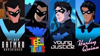 The Evolution of Nightwing in Animated Series (1997 - 2022)