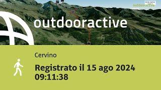 escursioni in Cervino: Registrato il 15 ago 2024 09:11:38