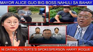 BAMBAN TARLAC MAYOR ALICE GUO NAHULI SA BAHAY NI HARRY ROQUE ANG BIG BOSS NG POGO!