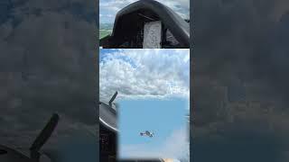 Pilot's Wild Mid-Air Maneuver: Adventure Above the Clouds!