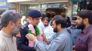 Farewell ceremony in honor of DPO Zahoor Babar Afridi,