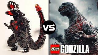 LEGO Godzilla 2021 mocs video. Lego godzilla custom creations vs Movie