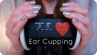 ASMR Ear Cupping // Latex Gloves, Plain, Lotion, & Sugar Scrub (No Talking) for  Sleep & Study 