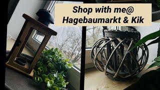 Decor shopping at Hagebaumarkt & Kik Germany/ neutral decor shopping & haul