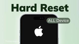 How to Hard Reset Your iPhone - 2024 | Step by Step Guide