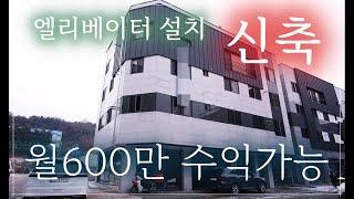 [매물번호136] 넓은 주인세대를 가진 신축코너 상가주택 입니다. 엘리베이터설치완료, 월수익 600만 거뜬합니다. #원주상가주택 #원주건물매매