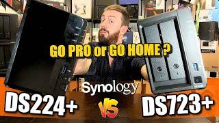 Synology DS224+ vs DS723+ NAS  - GO PRO or GO HOME?