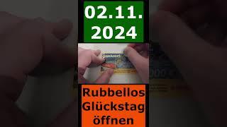 Glückstag Rubbellos wieder öffnen an Tag 338