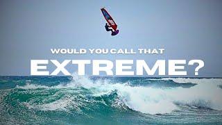 How f*** underrated is this sport?! EPIC WINDSURFING DRONE