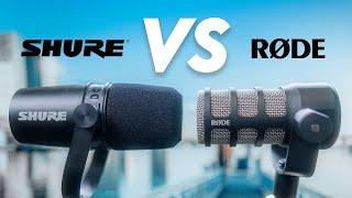 Which is Best? | Shure MV7 VS Rode Podmic