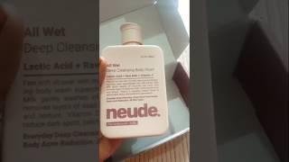 Neude. The science of milk body wash