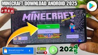 MINECRAFT DOWNLOAD ANDROID 2025 | HOW TO DOWNLOAD MINECRAFT FOR FREE | MINECRAFT KAISE DOWNLOAD KARE