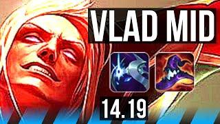 VLADIMIR vs SION (MID) | 7/0/4, 69% winrate, Godlike | EUW Master | 14.19