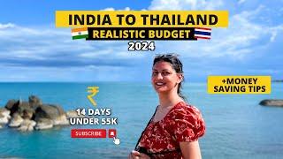 Thailand Trip BUDGET from India FULL BREAKDOWN 2024 | Thailand Visa Free for Indian | TRAVEL GUIDE