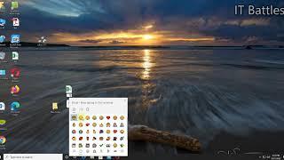 How to Open the Emoji Panel in Windows 10