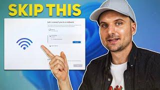 How to Skip 'Let's connect you to a network' Internet Requirement in Windows 11