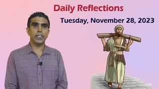 Daily Reflections 28 November 2023 Sunil Fernandes