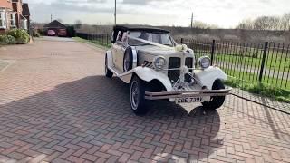 Vintage Styled Beauford Wedding Car Hire