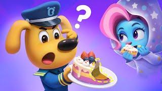 The Invisibility Cloak | Who Ate My Cake? | Kids Cartoon | Police Cartoon | Sheriff Labrador