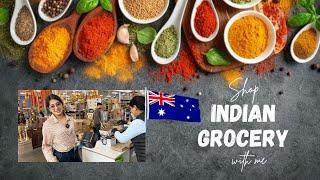 How to Buy Indian Grocery in Adelaide Australia  | Shop with me Indian food items