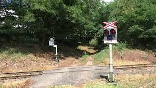 Železniční přejezd/Railroad crossing Nová Paka-Valdov #1