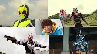 All Reiwa Kamen Rider cameo henshin and finisher and introducing their rider name