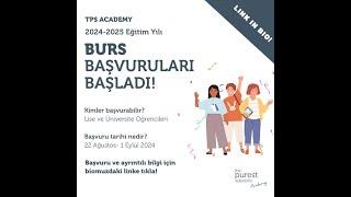 TPS Academy (Evly Pharma ve Cosmetics) Bursu