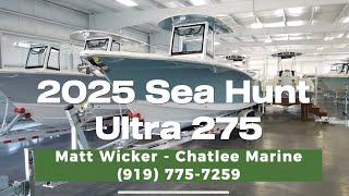 2025 Sea Hunt Ultra 275! A BOAT FOR EVERY BUDGET!!! UNDER 172K!!! REBATES GOING ON NOW!!!