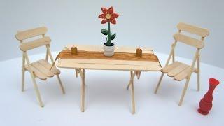 Miniature Table and Chair DIY Project | TCraft