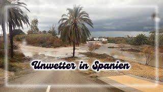 DIE SCHIRMIS - Unwetter in Spanien, Aguilas - Flucht vom Sonnen und Paradies Strand in San Juan