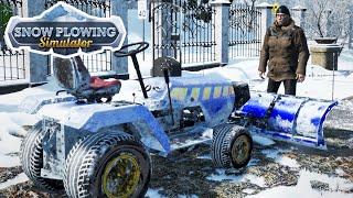Finishing the Snow Plowing Simulator Prologue!