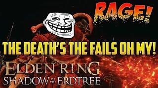 TOO HARD OR BAD PLAYER? Elden Ring DLC Rage Montage! (#2)