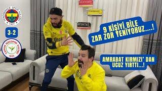 9 KİŞİYE KARŞI ZORLANDIK YAZIK...! FENERBAHÇE 3-RİZESPOR 2 (TEPKİ)