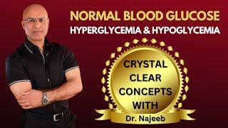 Normal Blood Glucose | Hyperglycemia | Hypoglycemia | Diabetes Mellitus‍️