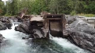Fish Ladder Salmon Run Fishing Habitat Canyon Kayak Overland Camping Wildlife RV Off Road Campsite