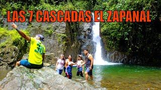 Las 7 cascadas del Zapanal La Maná Ecuador