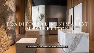 Creating a Bold Elegance Minimalist Home: The Perfect Blend of Traditional & Modern Aesthetics