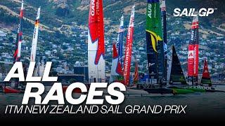 ALL RACES | 2024 ITM New Zealand Sail Grand Prix | Races 1 - 3 & Final | SailGP