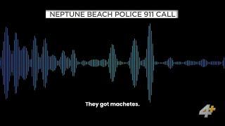 Neptune Beach Police 911 call describes moment teen pulls out machete at polling site