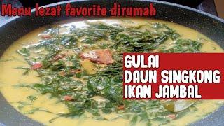 Jambal fish cassava leaf curry