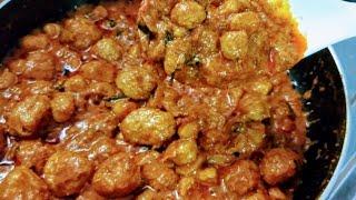 మటన్ రుచితో మీల్ మేకర్ మసాలా కర్రీ ll Soya Chunks curry recipe ll lalitha's kitchen Tips