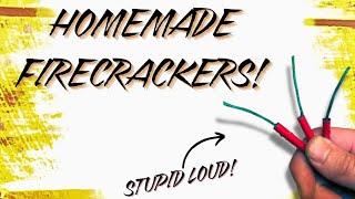 How to Make Firecrackers | Super Loud!