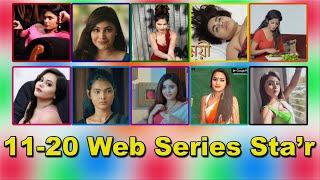 Indian Top 20 Web Series Star's