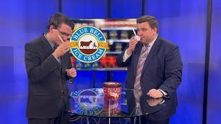 Taste testing Blue Bell's new Dr Pepper float flavor