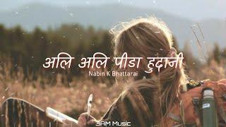 Nabin K Bhattarai - Ali Alikati Pida Hudani (Lyrics) | 3AM Music